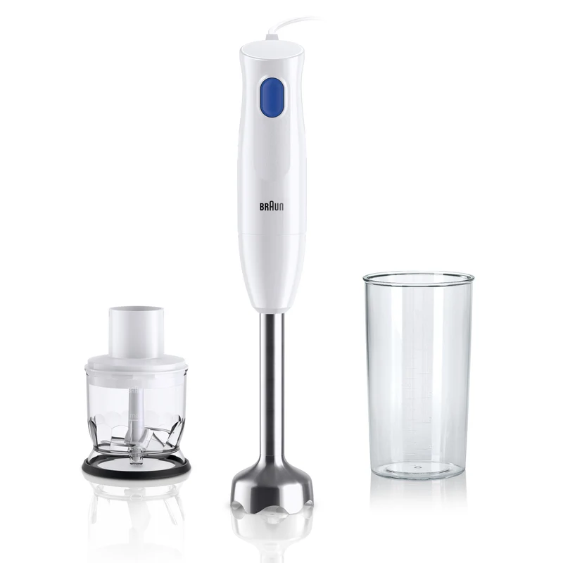 Braun MultiQuick 1 MQ10.201M Frullatore ad immersione 450W Bianco con accessori