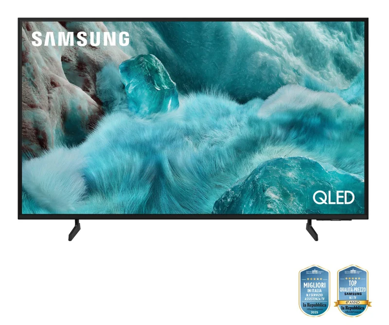 Samsung Smart TV QLED 75" 4K QE75Q7FAAUXZT Processore AI Tizen
