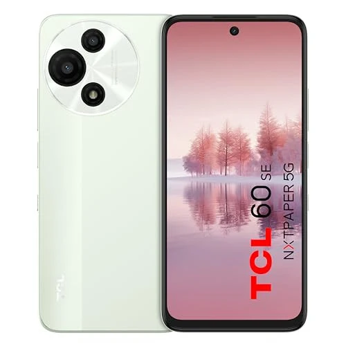 TCL 60 SE Smartphone 5G 6.67" 256GB Mint Green - Memoria 8GB RAM