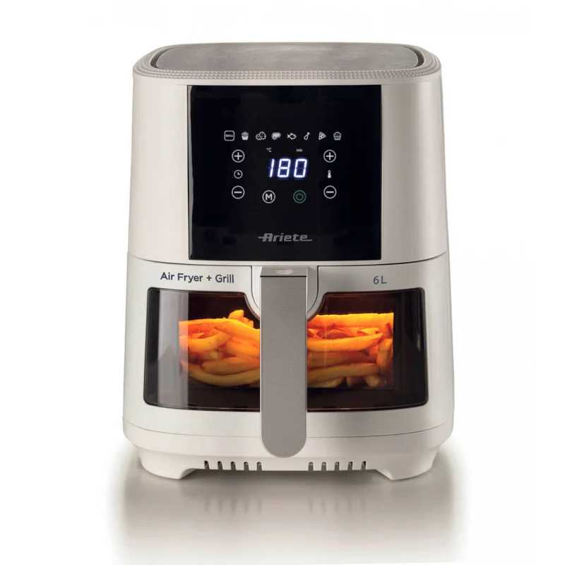 Ariete Friggitrice ad Aria 4626 6L 1300W 8 Programmi Touch Temperatura 200°C