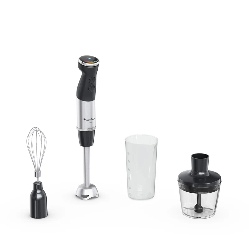 Moulinex Quickchef+ DD673810 Frullatore ad Immersione 1000W 20 Velocità Nero