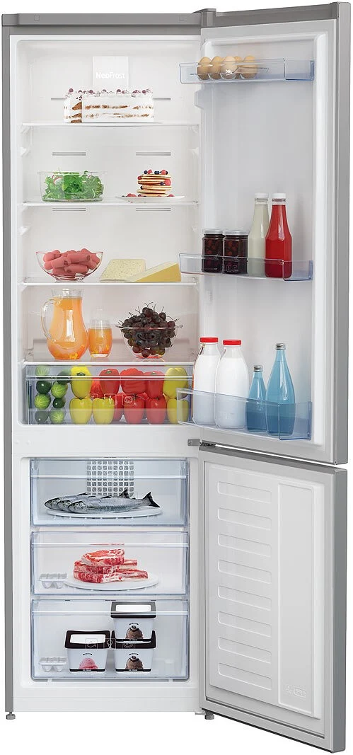Beko RCNA305K40SN Libera installazione Argento 266L