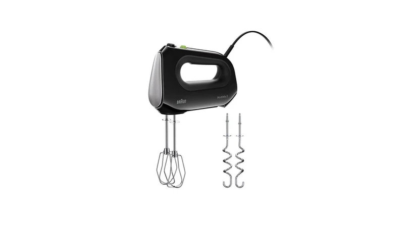 Braun HM 2110 BK Sbattitore Manuale 500W 4 Velocità Nero con Funzione Turbo