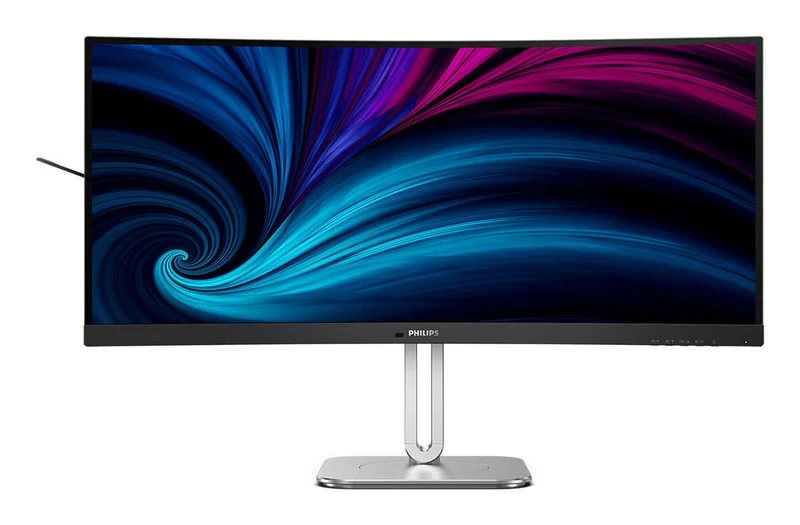 Philips Monitor PC 34B2U5600C/00 34" Curvo VA 3440x1440 120Hz 21:9 Grigio