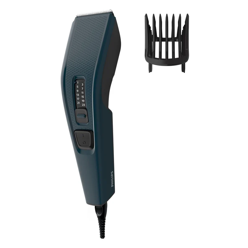 Philips Tagliacapelli Serie 3000 HC3505/15 13 Lunghezze Lame Acciaio Inox Nero Verde