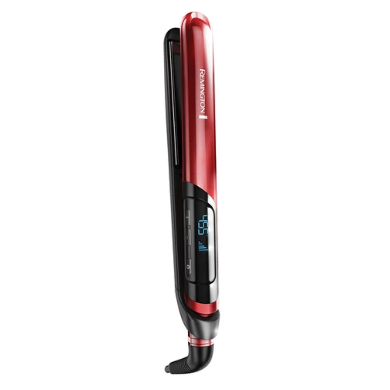 Remington S9600 Piastra per Capelli Ceramica Rossa 150-240°C Riscaldamento 10s