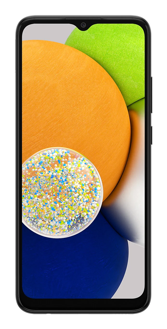 Samsung Galaxy A03 Smartphone 6.5" 48MP 64GB 4GB RAM Dual SIM 4G Android 11 Nero