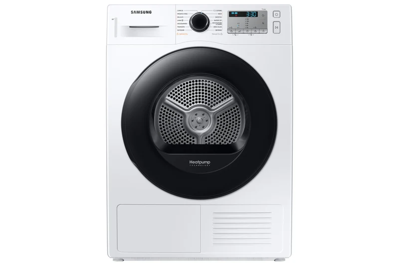 Samsung DV90TA040AH/ET Asciugatrice 9kg Pompa di Calore A++ Carica Frontale Bianca
