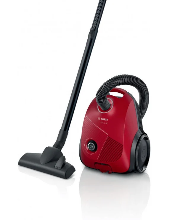 Bosch Serie 2 BGBS2RD1 Aspirapolvere con Sacco a Cilindro 600W Rosso