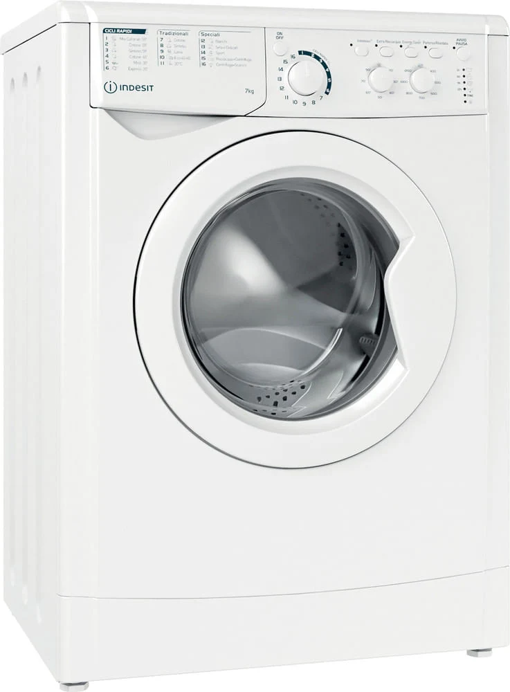 Indesit Lavatrice EWC 71252 W IT N 7kg Caricamento Frontale 1200 Giri Classe E Bianca