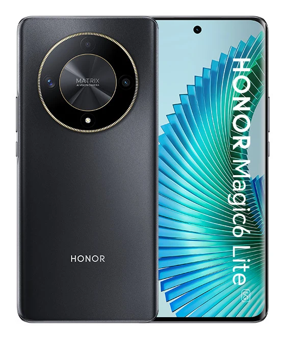 Honor Magic6 Lite 5G Smartphone 8GB 256GB Nero 6.78" Tripla Fotocamera 108MP