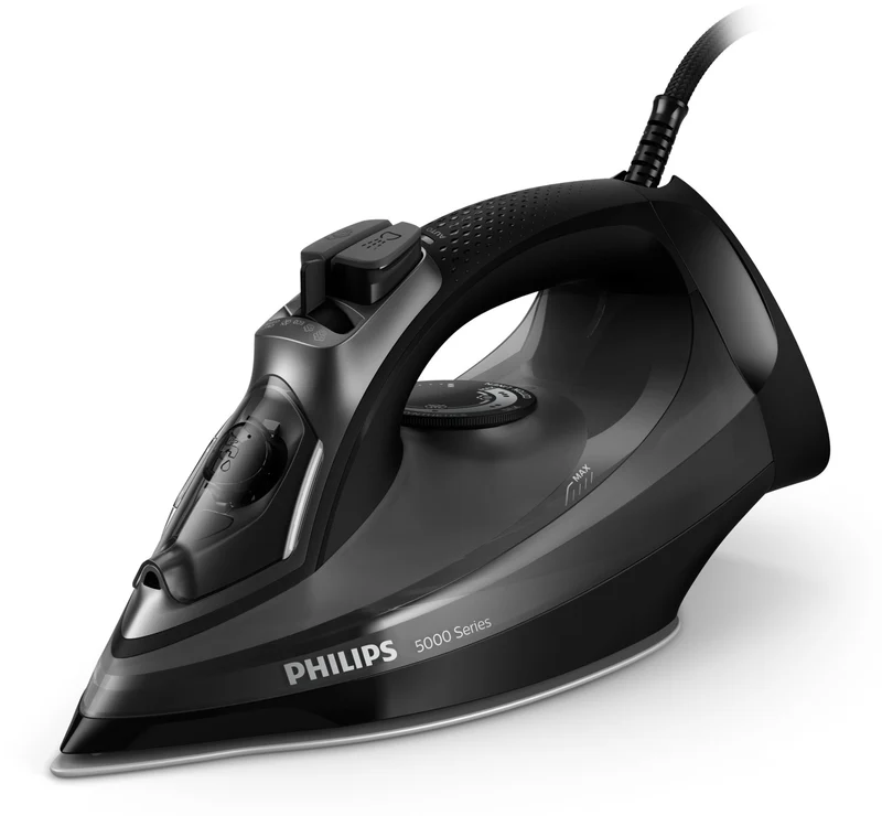 Philips Ferro da Stiro a Vapore DST5040/80 2600W Nero Piastra SteamGlide Plus 200g/min