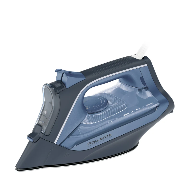 Rowenta DW4308 Ferro a Vapore 2500W 40g/min Piastra Microsteam Blu e Bianco