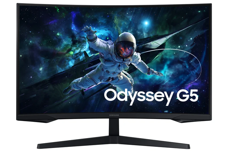 Samsung Odyssey G5 G55C Monitor Gaming 32" QHD Curvo 165Hz 1ms HDR10 FreeSync Nero