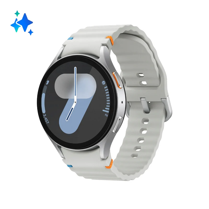 Samsung Galaxy Watch7 44mm Smartwatch Argento Wear OS Analisi Sonno GPS IP68