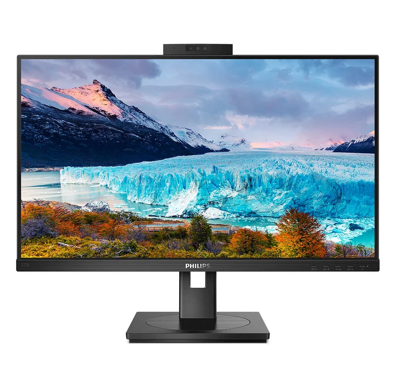 Philips 272S1MH00 Monitor LED 27" Full HD IPS 75Hz HDMI DP VGA Webcam Nero