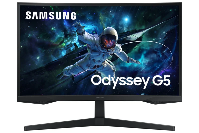 Samsung Odyssey G5 G55C Monitor Gaming 27" QHD Curvo 165Hz 1ms HDR10 FreeSync Nero