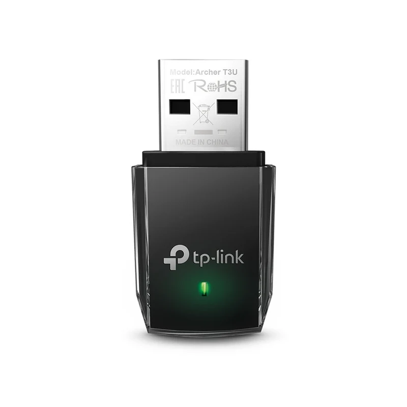 TP-Link Archer T3U Adattatore USB Wi-Fi Dual-band AC867 MU-MIMO Nero