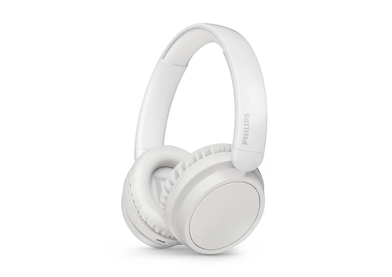 Philips Cuffie Wireless TAH5209WT00 Serie 5000 Bluetooth 5.3 65h Bianco
