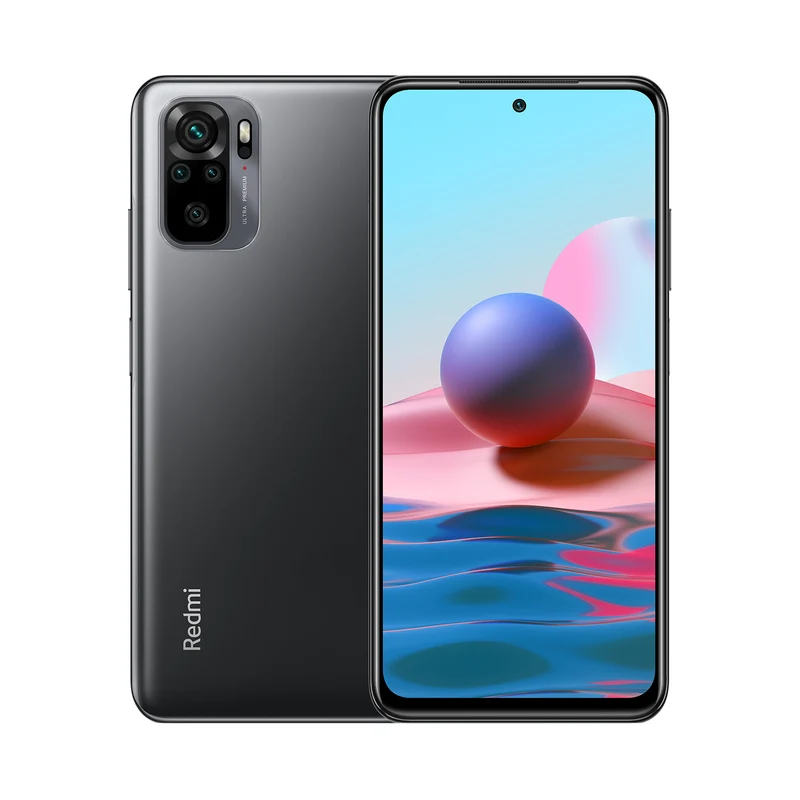 Xiaomi Redmi Note 10 Smartphone 6.43" 128GB 4GB RAM Quad Camera 5000mAh Grigio