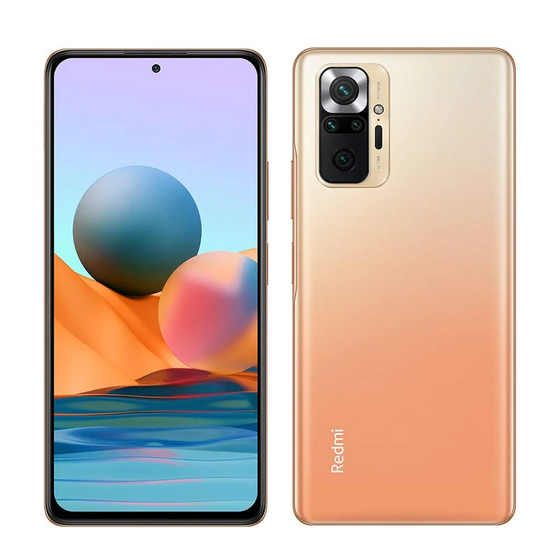 Xiaomi Redmi Note 10 Pro Oro 8GB 128GB 6.67" AMOLED 108MP Smartphone