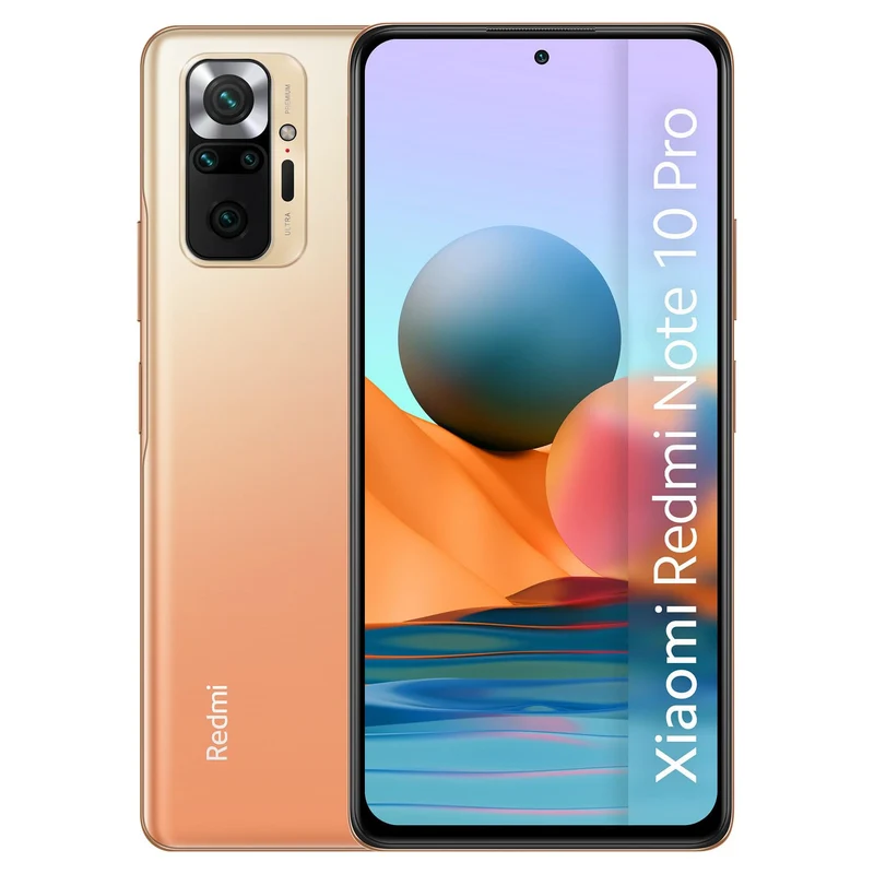 Xiaomi Redmi Note 10 Pro 6/128GB 6,67" AMOLED 108MP Quad Camera Gradient Bronze