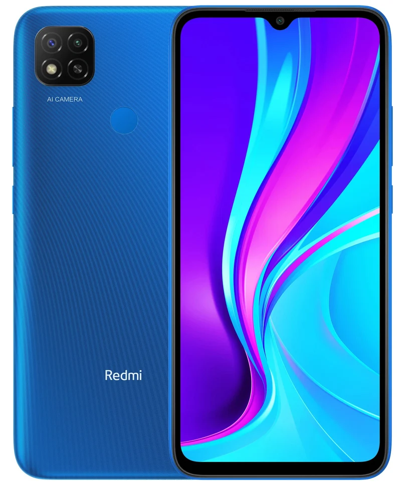 Xiaomi Redmi 9C Smartphone 6.53" 3GB 64GB Tripla Fotocamera 5000mAh Blu Dual SIM