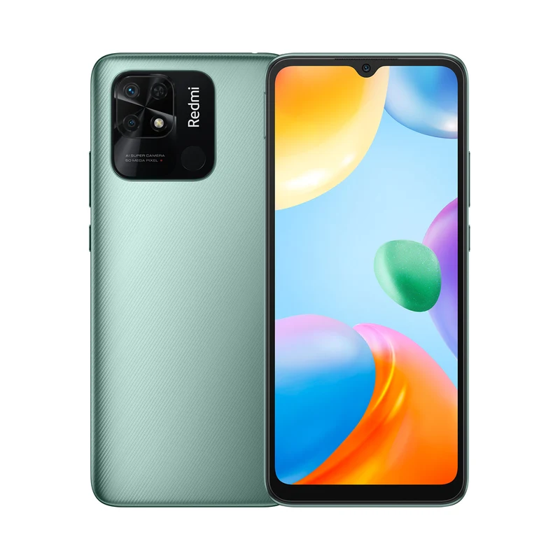 Xiaomi Redmi 10C Smartphone 128GB Verde Dual SIM 5000mAh Android 11 MIUI 13