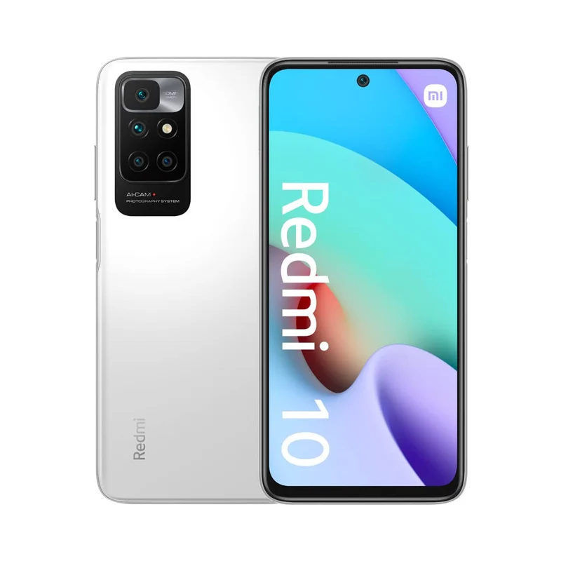 Xiaomi Redmi 10 Smartphone 64GB 4GB RAM Pebble White 4G