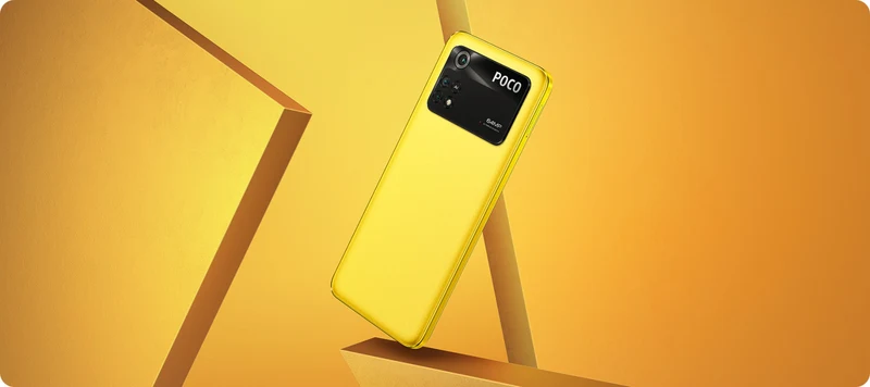 Xiaomi Poco M4 Pro Smartphone 6.43" AMOLED 64MP 6GB 128GB 5000mAh 4G Giallo