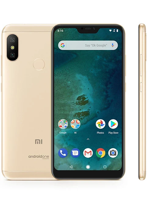 Xiaomi A2 Lite Smartphone 5.84" 4GB 64GB Dual SIM 4G Batteria 4000mAh Oro