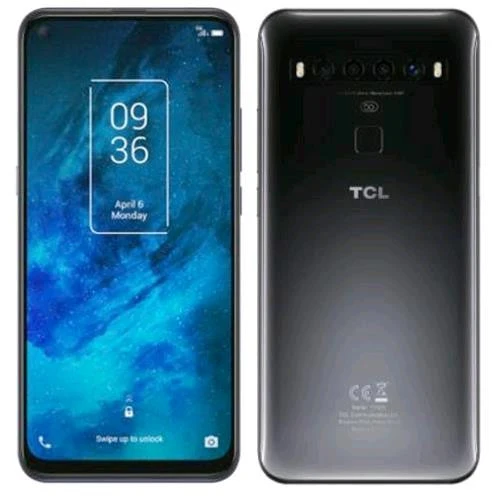 TCL 10 5G Smartphone Nero 6.53" 128GB 6GB RAM Quad Camera Dual SIM