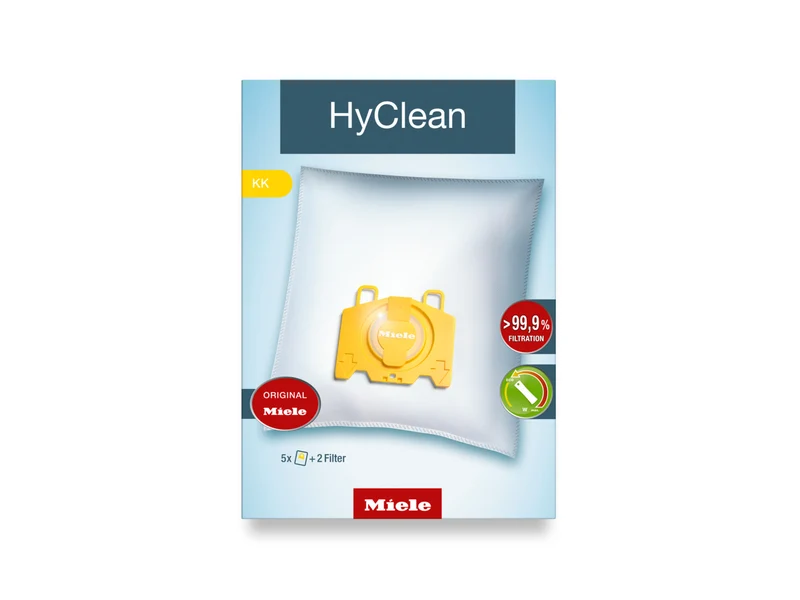 Miele Sacchetti HyClean per aspirapolvere a cilindro S140 S168 - 5 pezzi