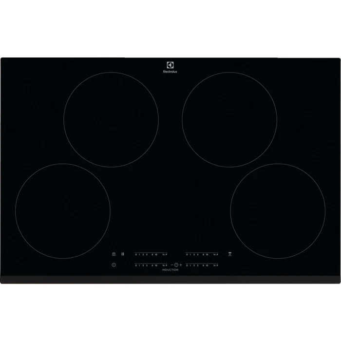 Electrolux LIT81443 Piano Cottura Induzione 4 Fornelli 78cm Da Incasso Nero