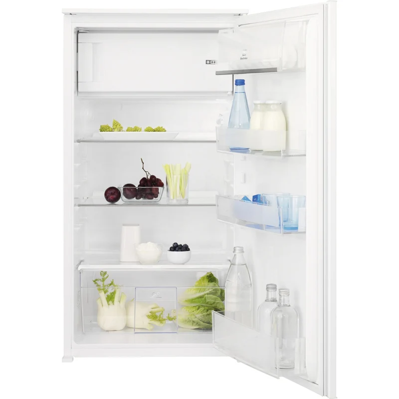 Electrolux EFB3AE10S1 Frigorifero Monoporta Incasso, 164L, Bianco, LED