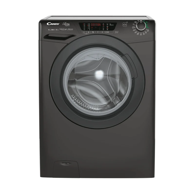 Candy Lavatrice Ultra Hygiene HES12104TWMBB6-S 10kg 1200 giri A Nero Wi-Fi Frontale