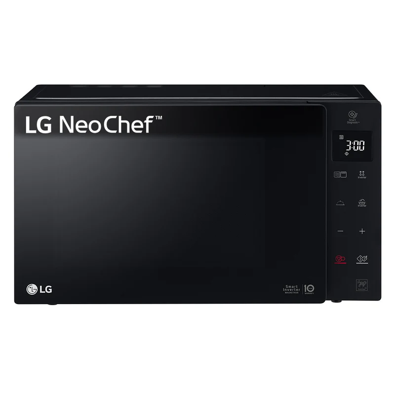 LG MH6535GDS Forno a Microonde Combinato 25L 1000W Nero con Grill e Inverter