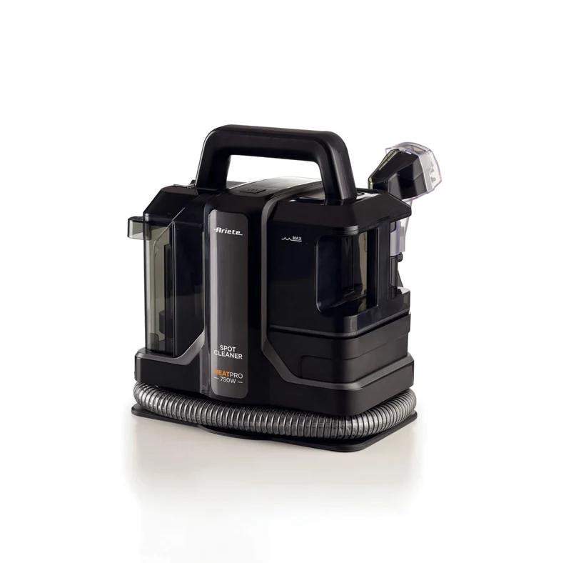 Ariete 2482 Spot Cleaner Heat Pro Lavatappeti 750W Nero con Doppio Serbatoio
