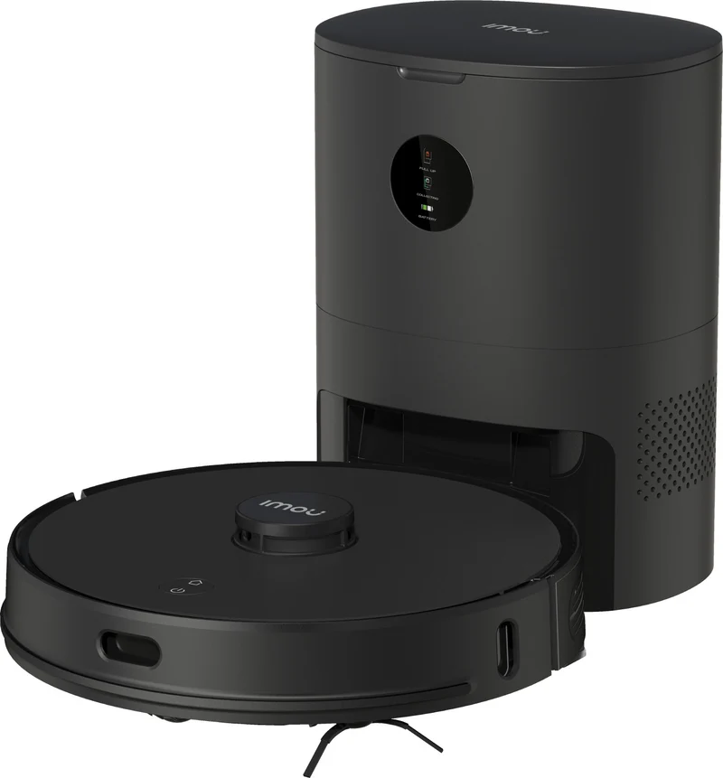 IMOU RV1 Pro Max Robot Aspirapolvere Senza Sacchetto Nero 0,3L 180min Autonomia