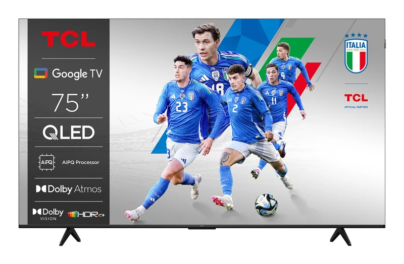 TCL Smart TV QLED 4K 75 pollici P79K con Google TV e Dolby Vision