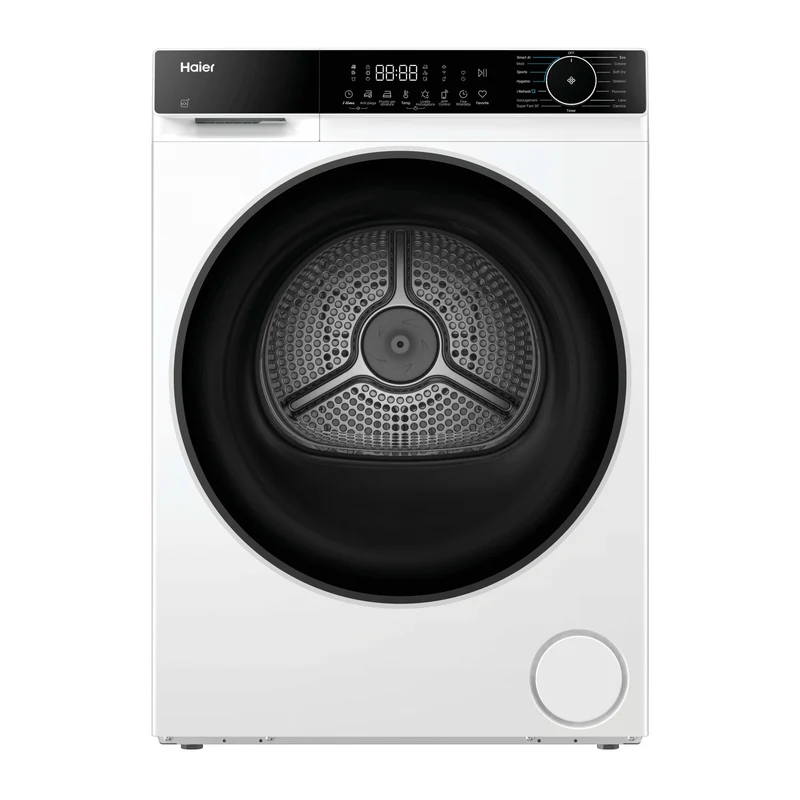 Asciugatrice Haier HD120-E357U1-IT Carica Frontale 12 kg Pompa di Calore Bianco