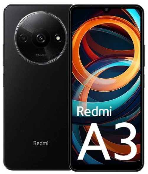 Xiaomi Redmi A3 Smartphone 6.71" 3GB 64GB Android 14 Dual SIM 4G Nero