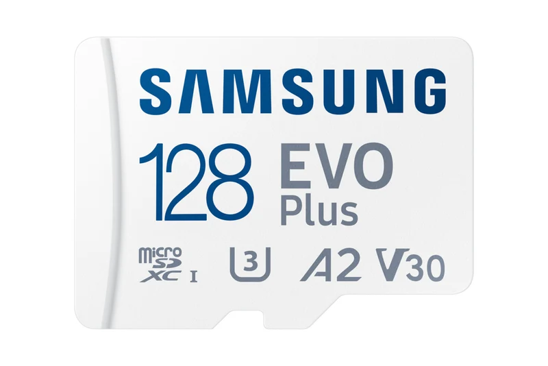 Samsung MicroSDXC 128GB UHS-I U3 V30 A2 160MB/s Resistente all'acqua per Smartphone