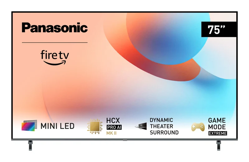 Panasonic TV-75W95AEG Smart TV 75 pollici Mini LED 4K HDR 144Hz Fire OS