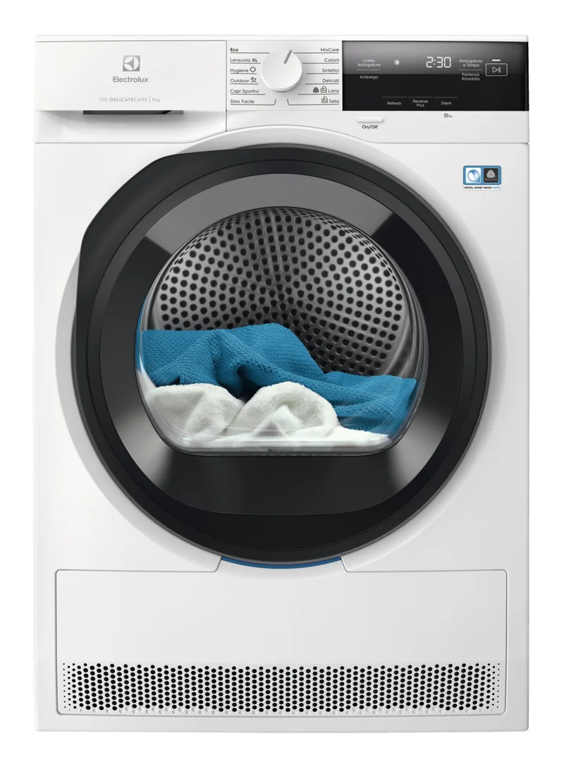 Electrolux EW7H392G Asciugatrice 9kg Pompa di Calore A++ Carica Frontale Bianca