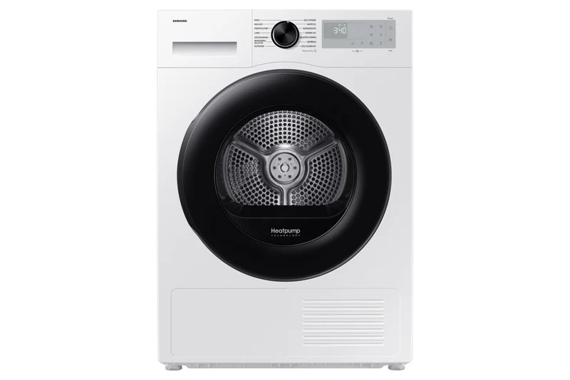 Samsung Asciugatrice 9 Kg Pompa Calore DV90DG52A0AHET Crystal EcoDry Classe C