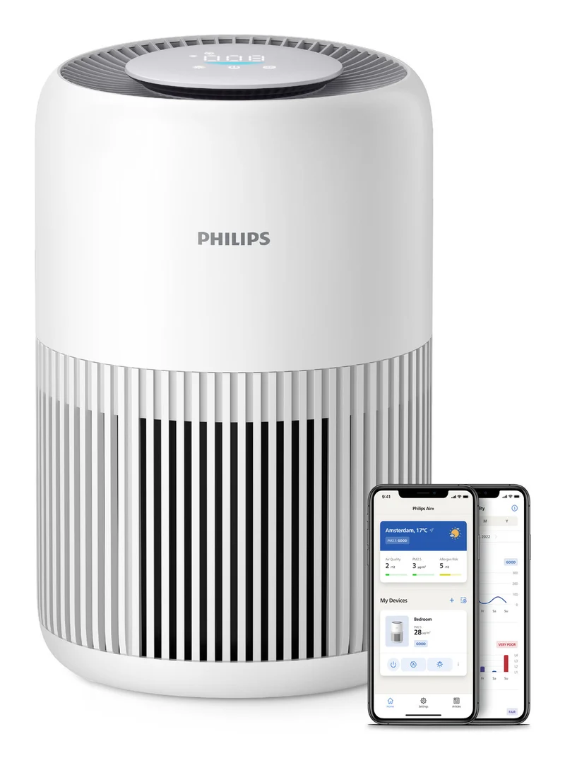 Philips PureProtect Mini Serie 900 Purificatore d'aria HEPA Wi-Fi per 65 m² compatto