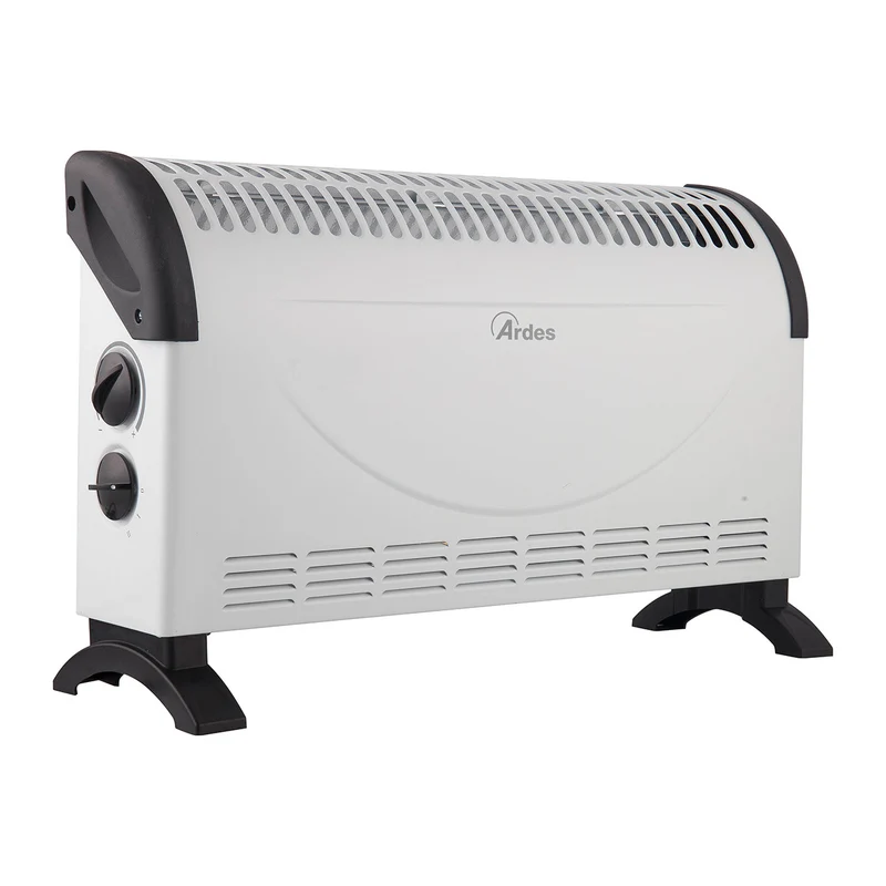 Ardes KALOR AR4C06 Stufa Elettrica a Convezione 1500W 2 Livelli Nero Bianco