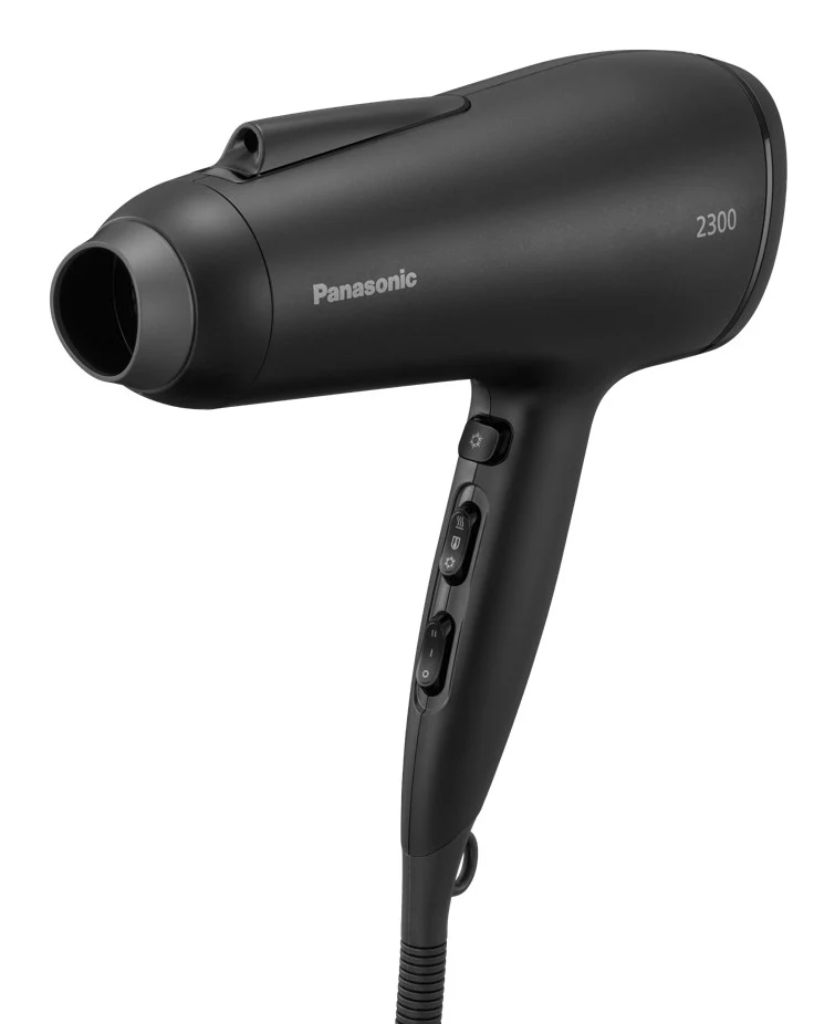 Panasonic EH-NE87 Asciugacapelli Ionico 2300W Nero con Air Boost e Diffusore