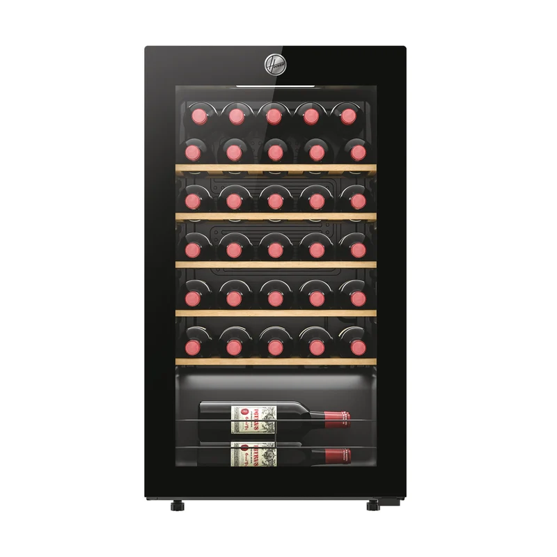 Hoover H-WINE 500 HOWC034 Cantinetta vino 34 bottiglie Libera installazione Nero Wi-Fi